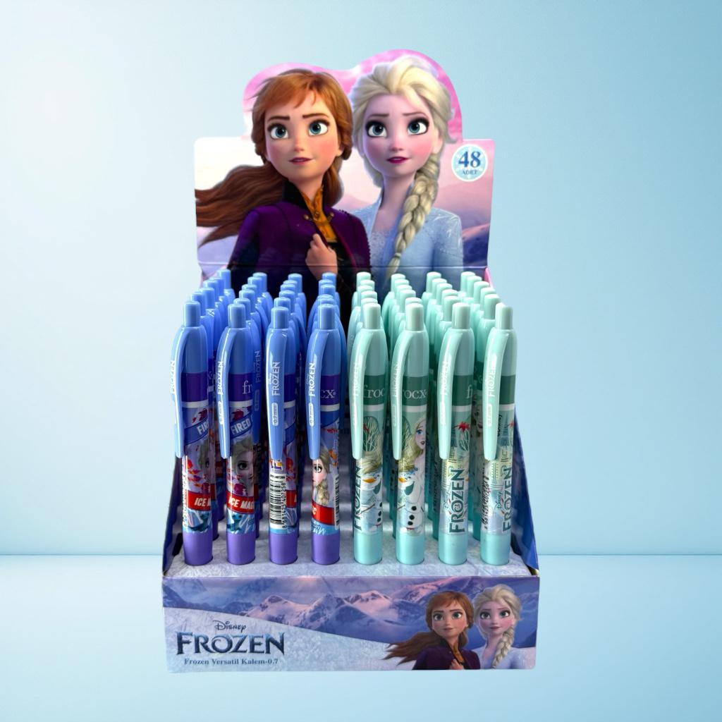 FROZEN LİSANSLI VERSATİL KALEM 0.7 UÇLU 48’Lİ PAKET